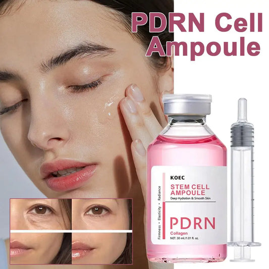 PDRN Salmon DNA Ampoule Face Serum Brightening Facial Skin Care 30ml