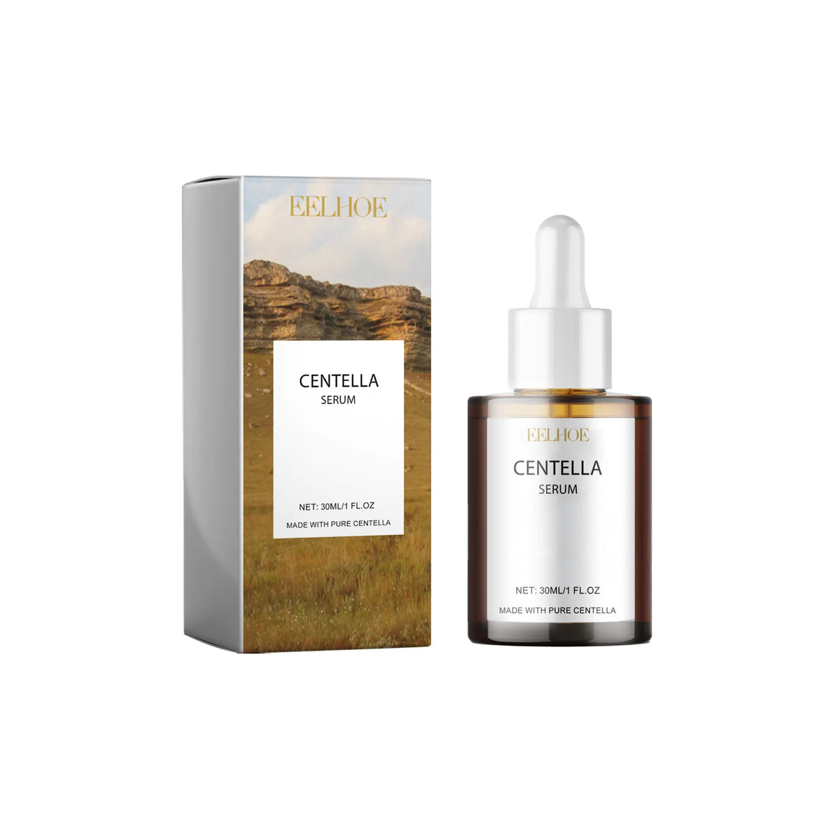 Centella Asiatica Serum 30ml Korean Skincare for Face Hydrating Calming