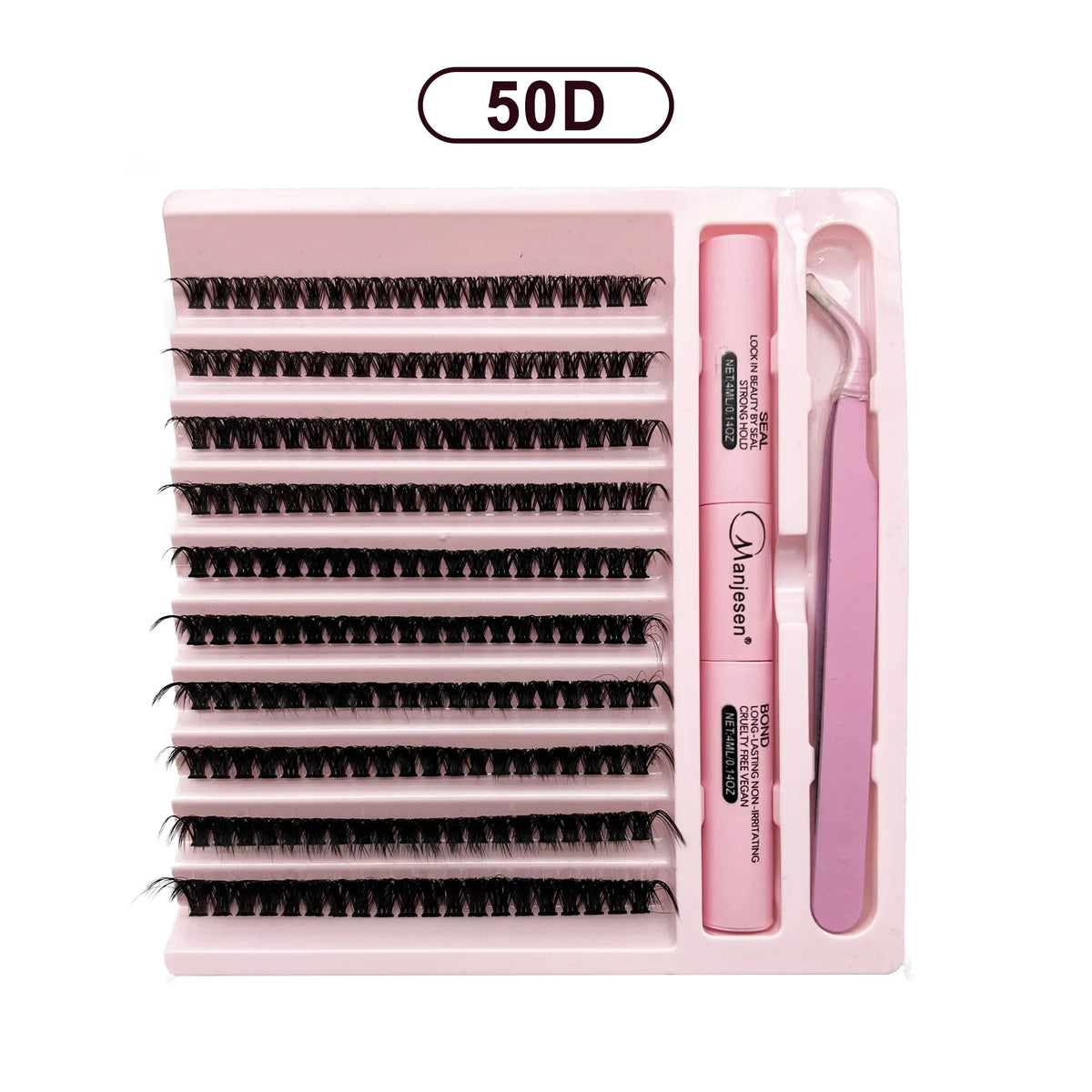 Full glam 50D lash cluster kit