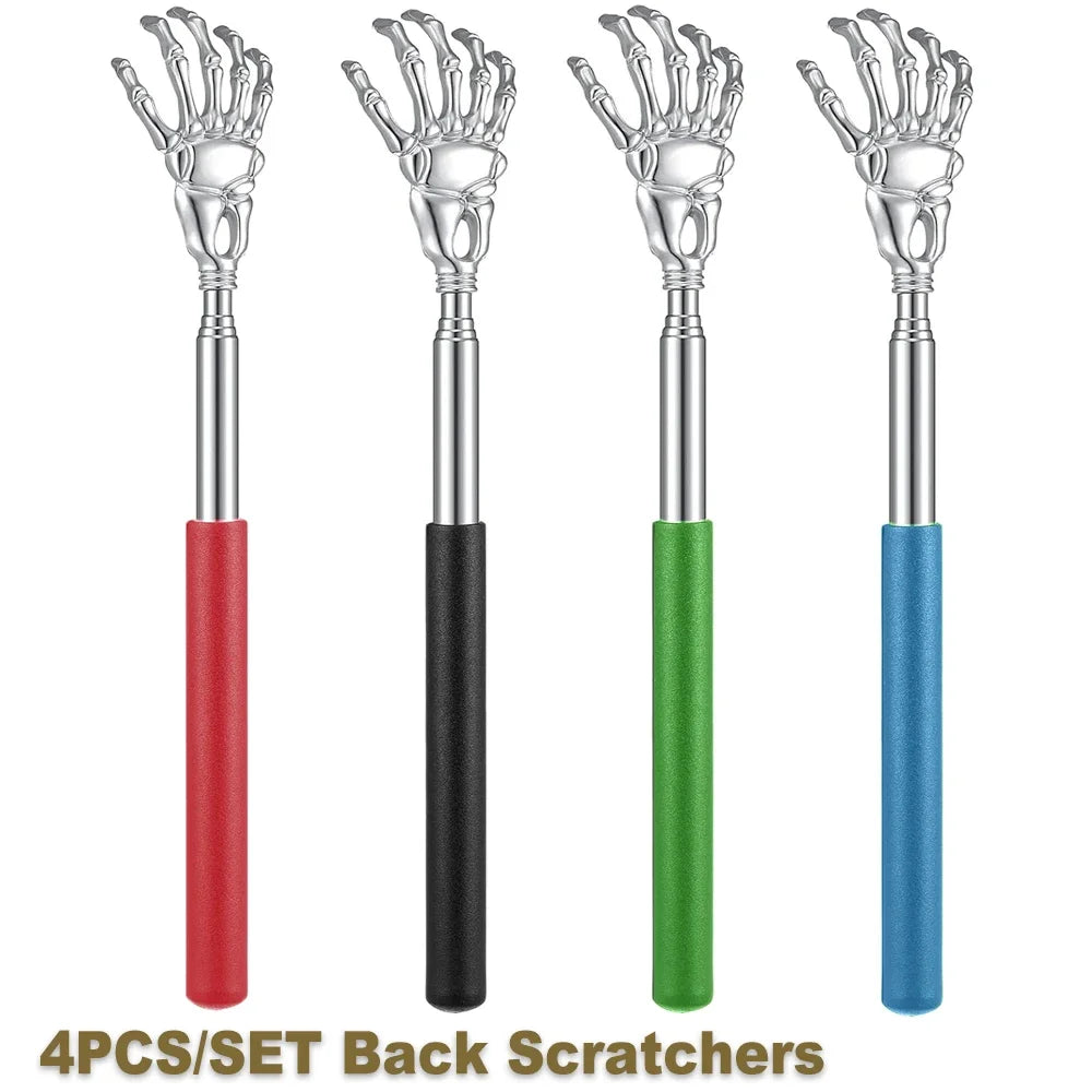 Velora Glow Telescopic Back Scratcher & Massager – Portable Stainless Steel