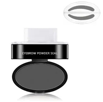 eyebrow powder stamp and stencil kit