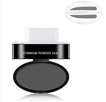 eyebrow powder stamp and stencil kit