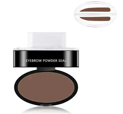 eyebrow powder stamp and stencil kit