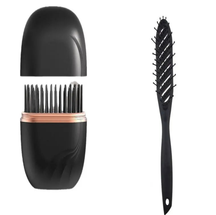 portable wireless hair straightening comb