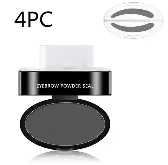 eyebrow powder stamp and stencil kit
