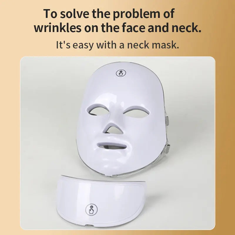 LED facial beauty mask