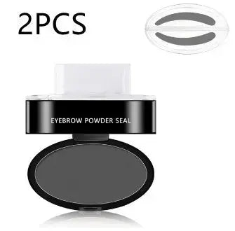 eyebrow powder stamp and stencil kit