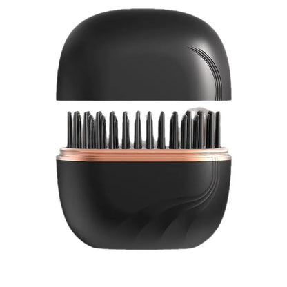 portable wireless hair straightening comb