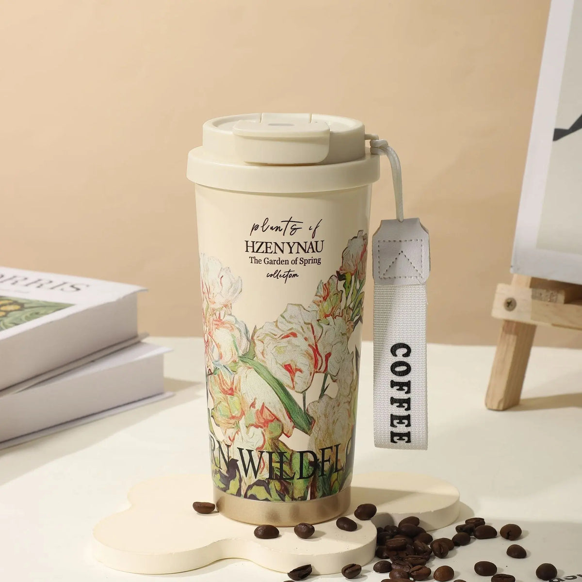 Summer Insulated Stainless Steel Water Cup, Thermos Cup, Coffee Cup, Double-Layer Car Cup, Smart Display Gift Cup, Customizable Nexacart