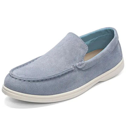 Cross-Border Popular Slip-On Suede Loafers Slip-On Slip-Ons Casual Fashion Beanie Shoes for Men Dropshipping - Nexacart