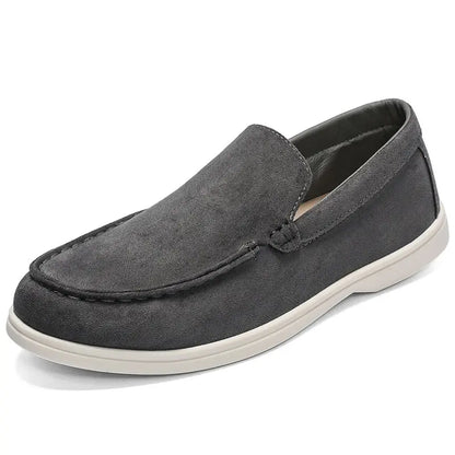 Cross-Border Popular Slip-On Suede Loafers Slip-On Slip-Ons Casual Fashion Beanie Shoes for Men Dropshipping - Nexacart
