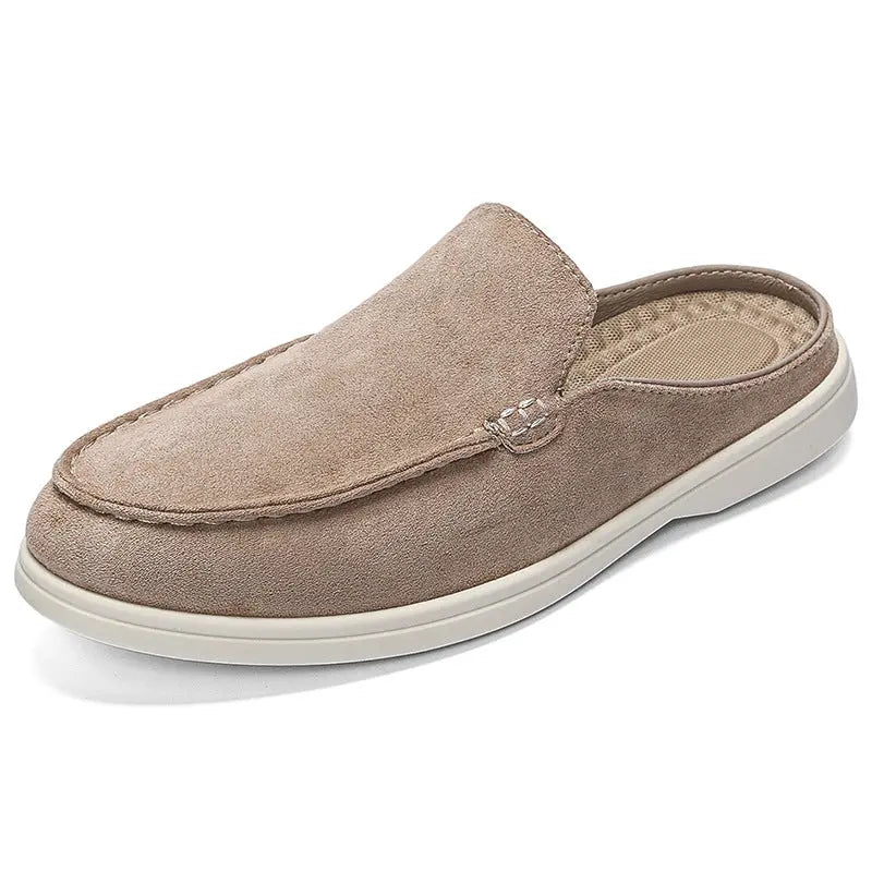 Cross-Border Popular Slip-On Suede Loafers Slip-On Slip-Ons Casual Fashion Beanie Shoes for Men Dropshipping - Nexacart