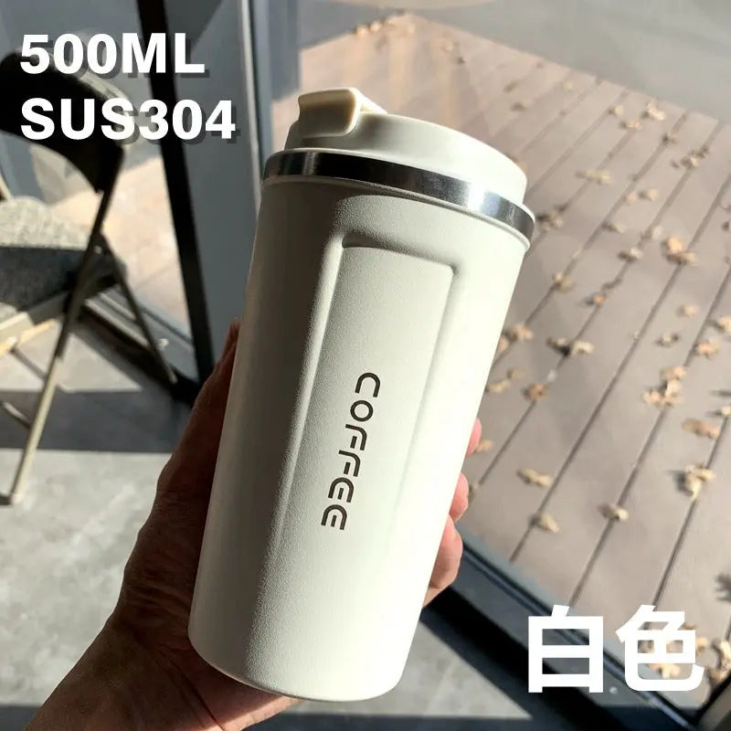 Summer Insulated Stainless Steel Water Cup, Thermos Cup, Coffee Cup, Double-Layer Car Cup, Smart Display Gift Cup, Customizable Nexacart