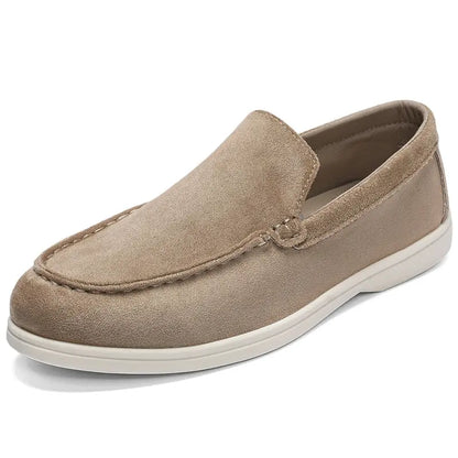 Cross-Border Popular Slip-On Suede Loafers Slip-On Slip-Ons Casual Fashion Beanie Shoes for Men Dropshipping - Nexacart