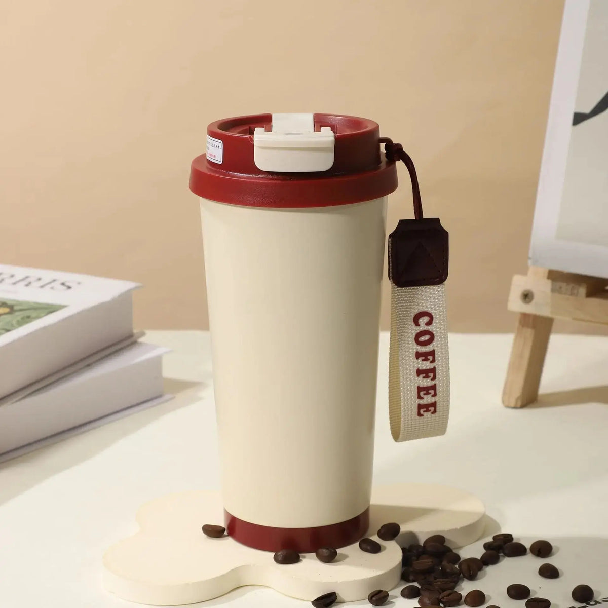 Summer Insulated Stainless Steel Water Cup, Thermos Cup, Coffee Cup, Double-Layer Car Cup, Smart Display Gift Cup, Customizable Nexacart