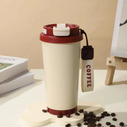 Summer Insulated Stainless Steel Water Cup, Thermos Cup, Coffee Cup, Double-Layer Car Cup, Smart Display Gift Cup, Customizable Nexacart