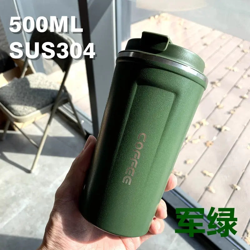 Summer Insulated Stainless Steel Water Cup, Thermos Cup, Coffee Cup, Double-Layer Car Cup, Smart Display Gift Cup, Customizable Nexacart