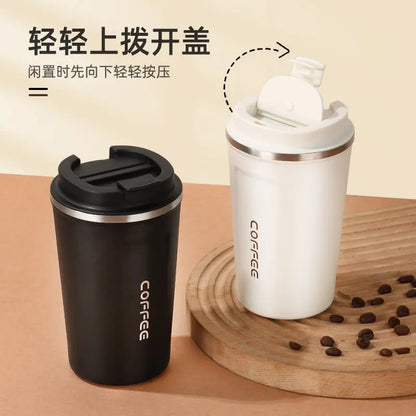 Summer Insulated Stainless Steel Water Cup, Thermos Cup, Coffee Cup, Double-Layer Car Cup, Smart Display Gift Cup, Customizable Nexacart