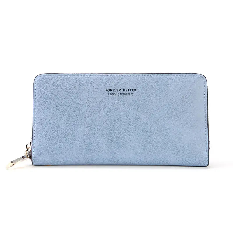 Lonny Women's Hand-Held Long Wallet Korean Style Handbag Multi-Functional Card Holder Mobile Phone Bag Coin Purse Women's Wallet Nexacart