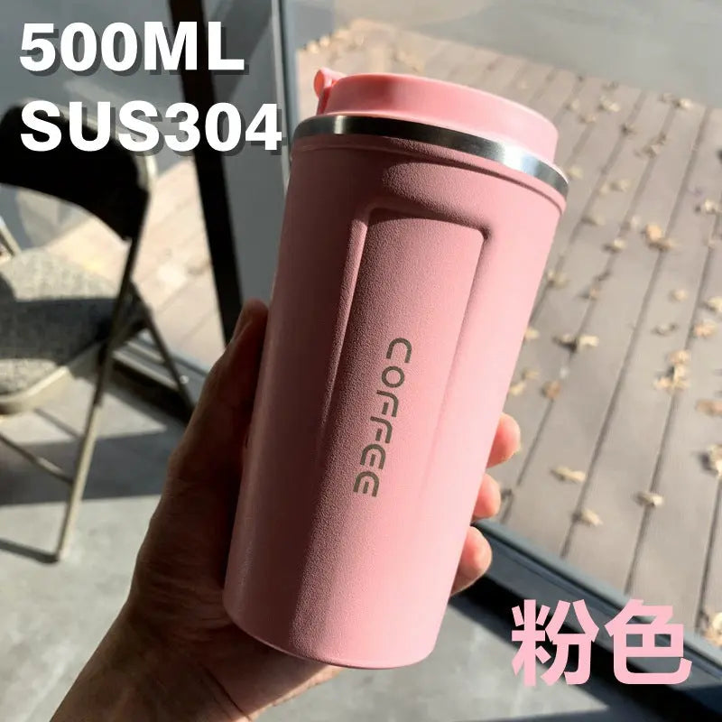 Summer Insulated Stainless Steel Water Cup, Thermos Cup, Coffee Cup, Double-Layer Car Cup, Smart Display Gift Cup, Customizable Nexacart
