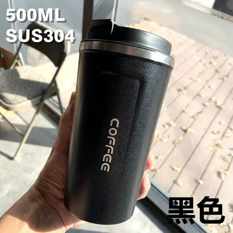 Summer Insulated Stainless Steel Water Cup, Thermos Cup, Coffee Cup, Double-Layer Car Cup, Smart Display Gift Cup, Customizable Nexacart