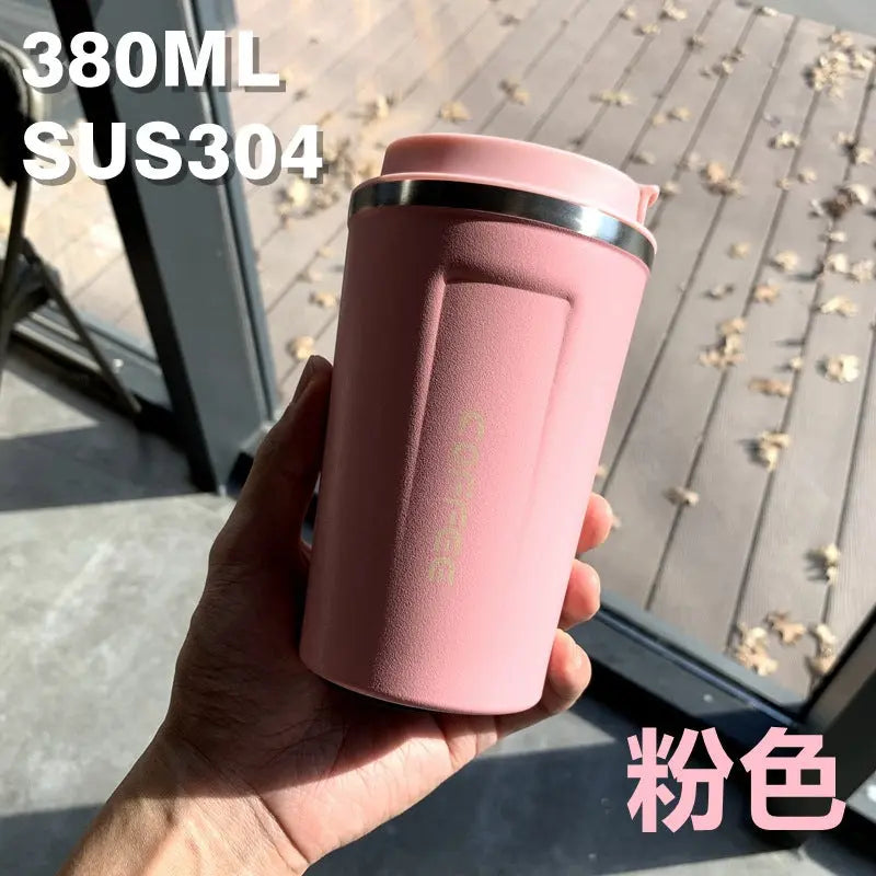Summer Insulated Stainless Steel Water Cup, Thermos Cup, Coffee Cup, Double-Layer Car Cup, Smart Display Gift Cup, Customizable Nexacart