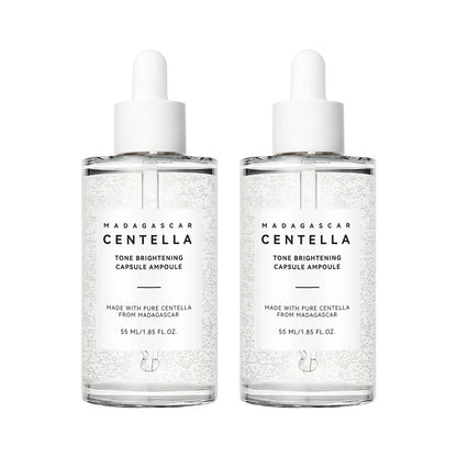 Centella Asiatica Brightening Serum: Calms Irritation, Reduces Breakouts, Balances Sebum & Diminishes Dark Marks for Clear Skin.