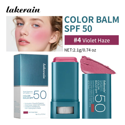 SPF 50 Blush Stick — Tinted Sun Protection