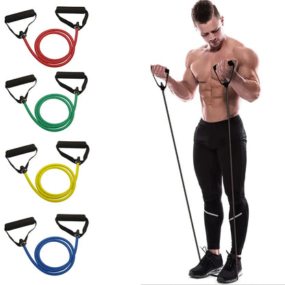 Velora Glow Resistance Bands with Handles, 10LB tension level
