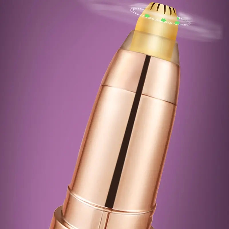 Electric Eyebrow Trimming Tool For Beginners Automatic Electric Eyebrow Trimmer Nose Hair Shaving Brush Scraper