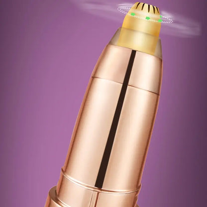 Electric Eyebrow Trimming Tool For Beginners Automatic Electric Eyebrow Trimmer Nose Hair Shaving Brush Scraper