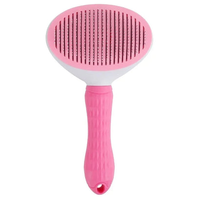 Velora Glow Self-Cleaning Pet Grooming Brush – Dog & Cat Hair Remover