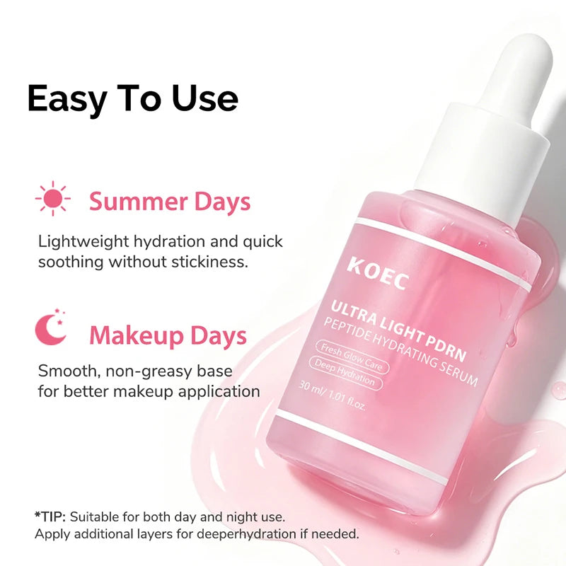 PDRN Salmon DNA Pink Peptide Facial Serum