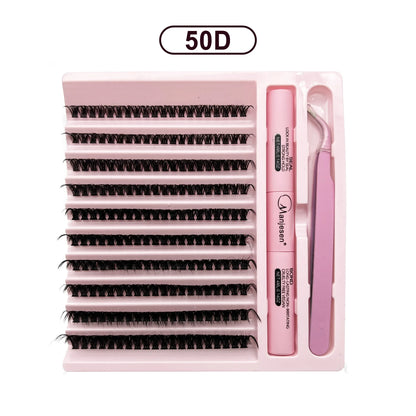 Full glam 50D lash cluster kit