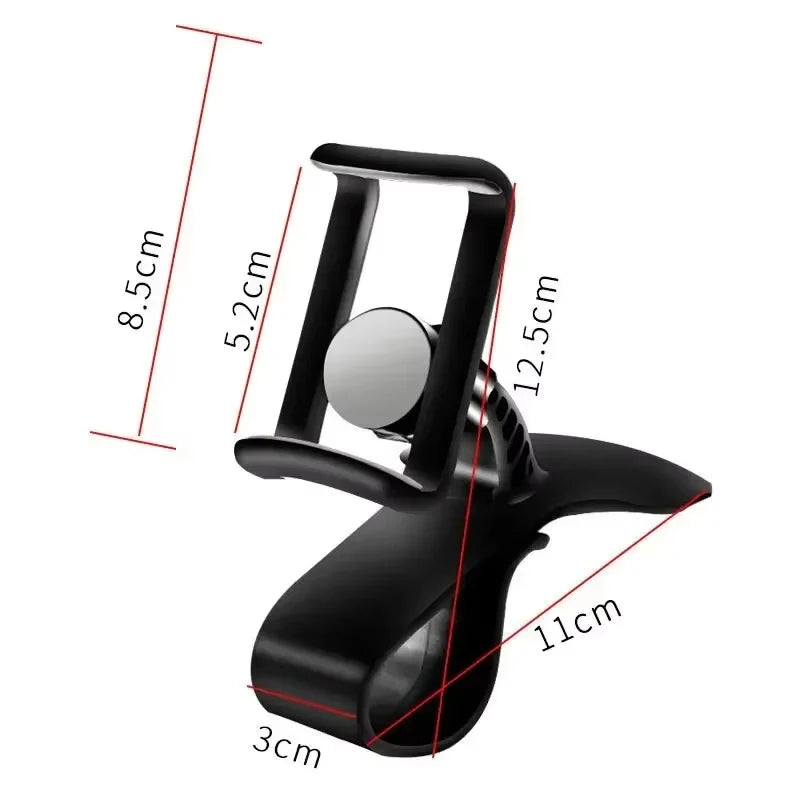 Velora Glow 360° Rotating Car Phone Holder – Universal Dashboard Mount