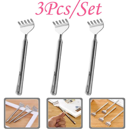 Velora Glow Telescopic Back Scratcher & Massager – Portable Stainless Steel
