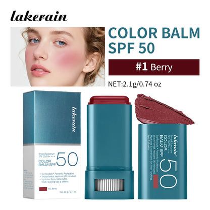 SPF 50 Blush Stick — Tinted Sun Protection