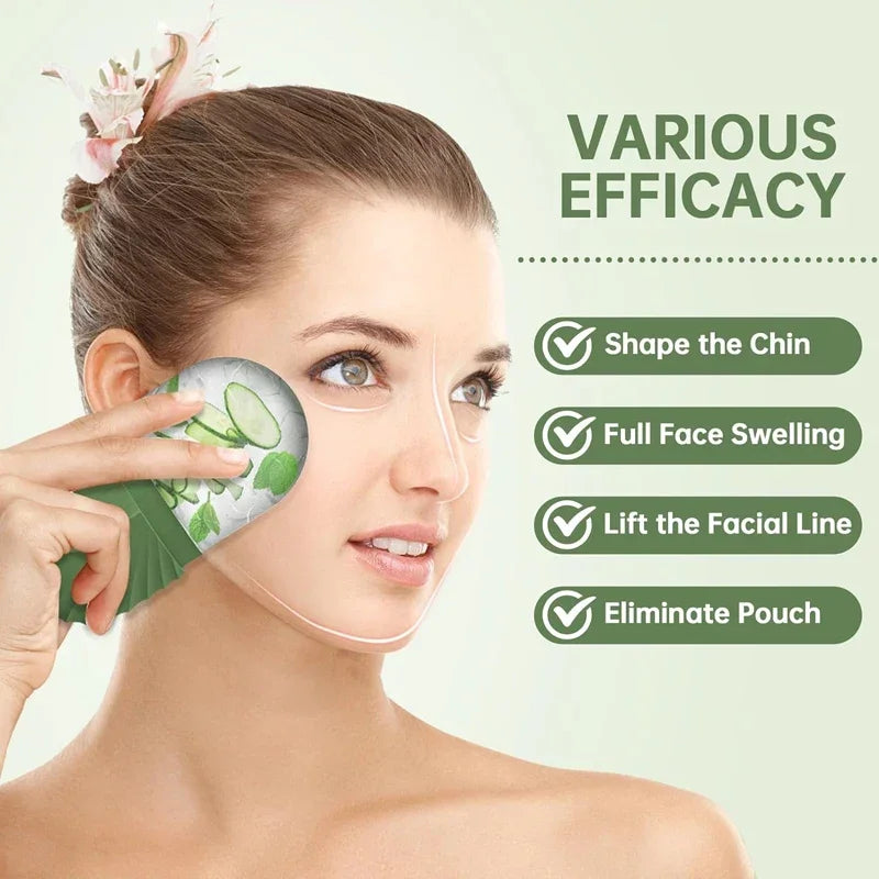 Ice Face Roller for Puffiness & Cooling Facial Massage