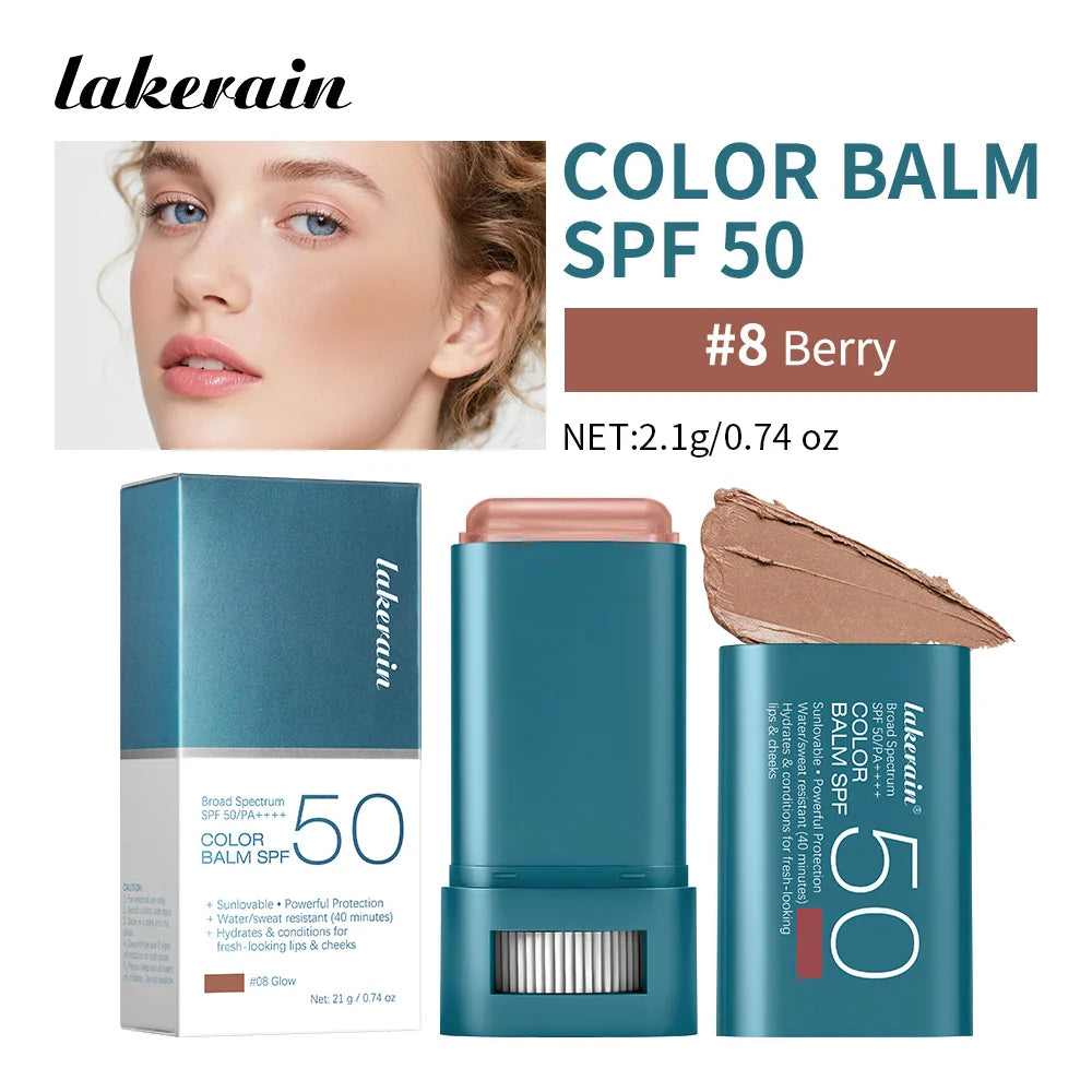 SPF 50 Blush Stick — Tinted Sun Protection