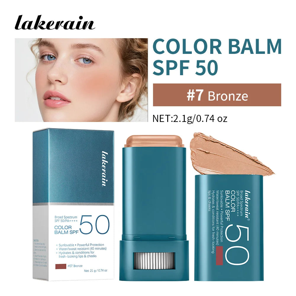 SPF 50 Blush Stick — Tinted Sun Protection