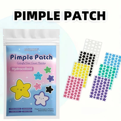Star Pimple Patches – 280 Colourful Hydrocolloid Spot Covers
