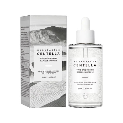 Centella Asiatica Brightening Serum: Calms Irritation, Reduces Breakouts, Balances Sebum & Diminishes Dark Marks for Clear Skin.