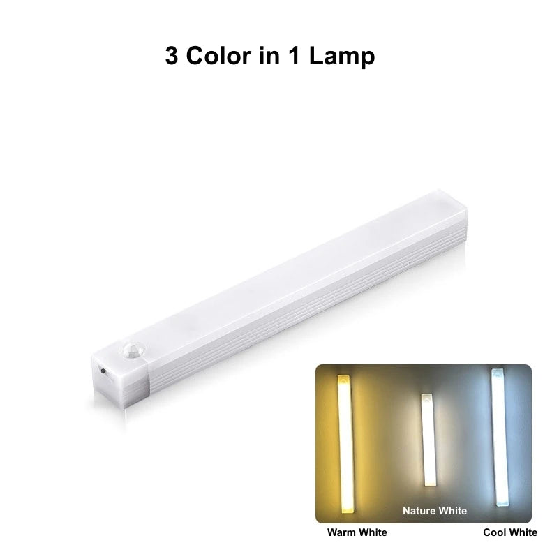 Velora Glow Motion Sensor LED Night Light – Rechargeable Cordless Cabinet & Kitchen Lamp