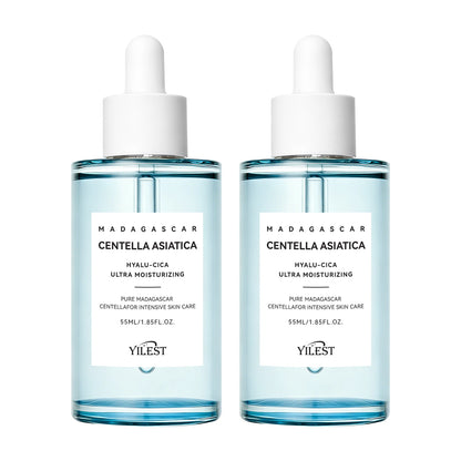 Centella Asiatica Brightening Serum: Calms Irritation, Reduces Breakouts, Balances Sebum & Diminishes Dark Marks for Clear Skin.