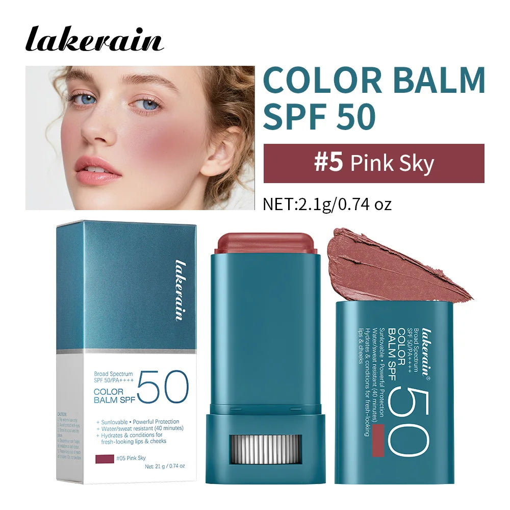 SPF 50 Blush Stick — Tinted Sun Protection