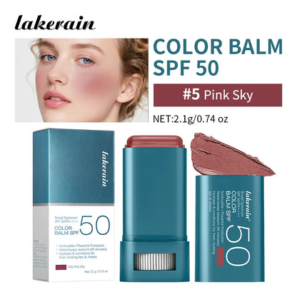SPF 50 Blush Stick — Tinted Sun Protection