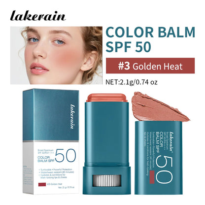 SPF 50 Blush Stick — Tinted Sun Protection