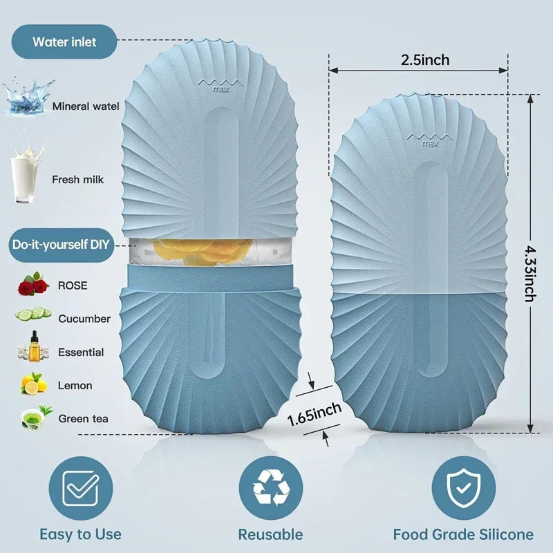 Ice Face Roller for Puffiness & Cooling Facial Massage