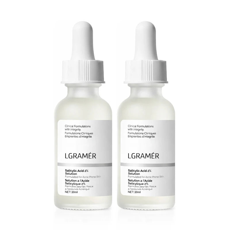 Salicylic Acid 2% Facial Essence, Acne-Fighting Serum for Blemish-Prone,Deep Moisturizing Skin,The Skin Facial Skin Essence New