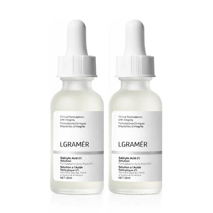 Salicylic Acid 2% Facial Essence, Acne-Fighting Serum for Blemish-Prone,Deep Moisturizing Skin,The Skin Facial Skin Essence New